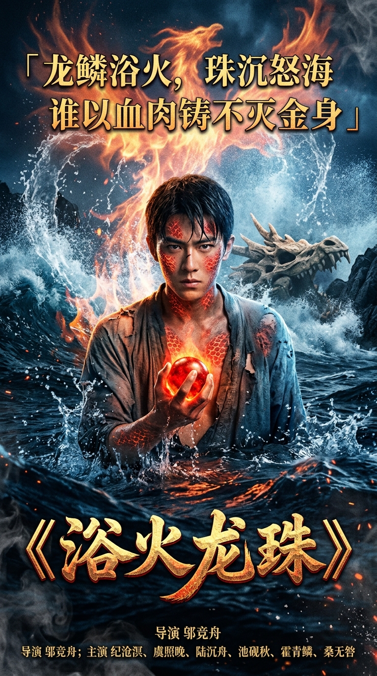 《浴火龙珠》主视觉海报
